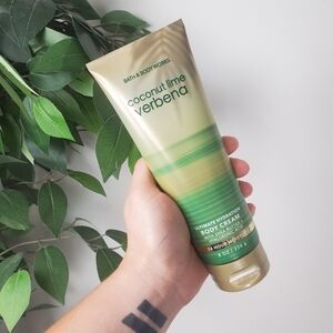 💚NEW💚 Bath & Body Works Coconut Lime Verbena Body Cream Key Lime BBW 8oz *